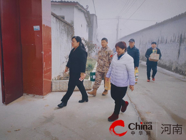 驻马店市驿城区老河乡：走访慰问维和官兵家属