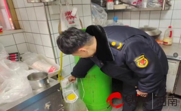 驻马店开发区城市管理局：全面排查早餐店燃气安全 确保市民饮食安全