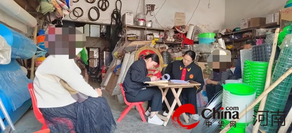 泌阳县人民法院：“用心、用情、用力”打造泌阳法院人民法庭美丽新“枫”景