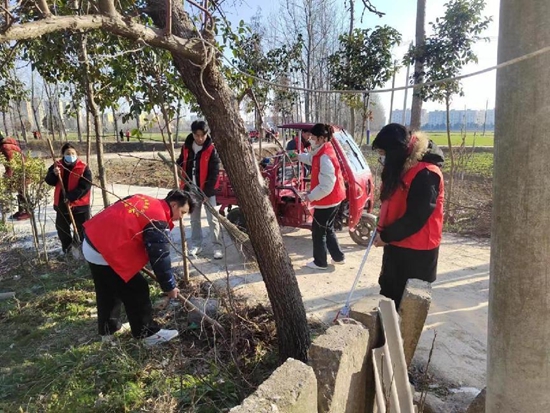 息县：文明行动辞旧岁 清洁家园迎新春