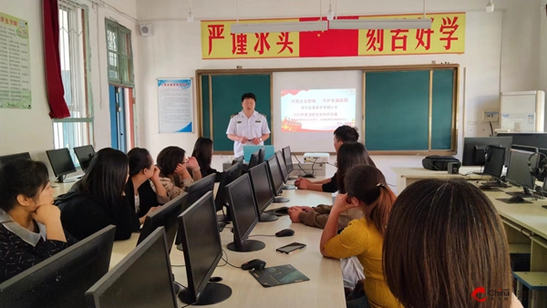 ​西平县重渠罗拐小学开展消防知识培训