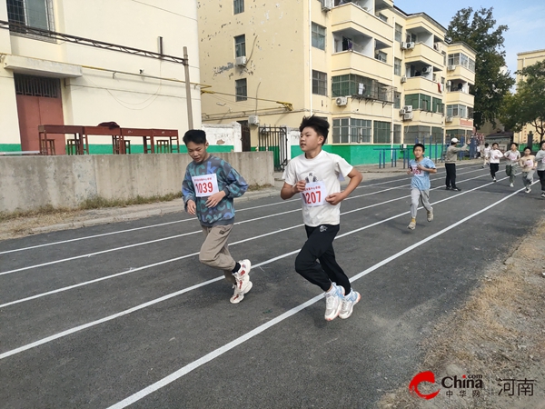 西平县宋集中心学校举行2023年秋季小学田径运动会
