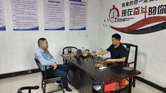 唐河县苍台镇：诚信宣传进企业 文明诚信我先行