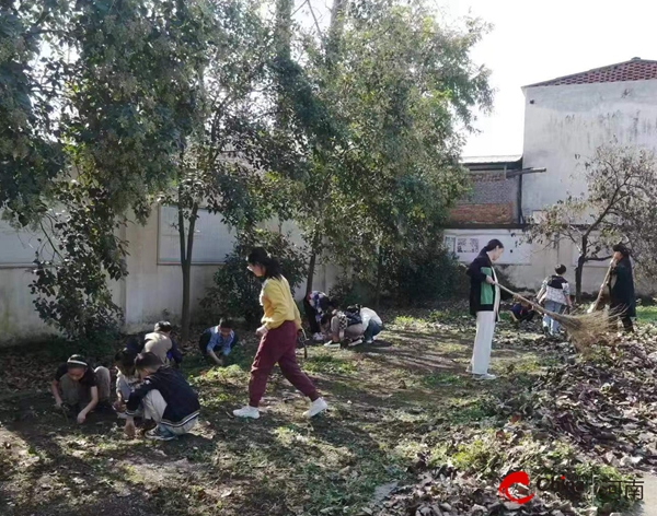​西平县重渠武海小学开展“我劳动 我光荣”活动