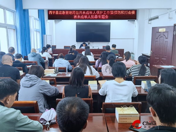 ​西平县应急管理局召开未成年人保护工作暨预防和打击侵害未成年人犯罪专题会