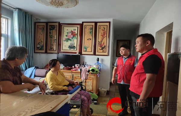 驻马店市驿城区老街街道电业新村社区：入户走访常态化为民服务暖人心