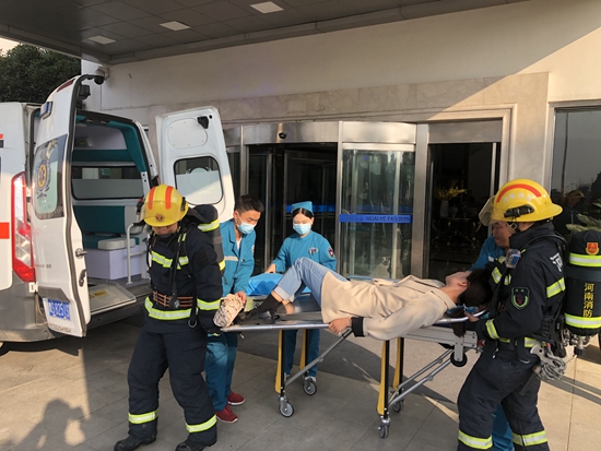 ​淮滨县：组织消防应急演练 筑牢安全生产根基 