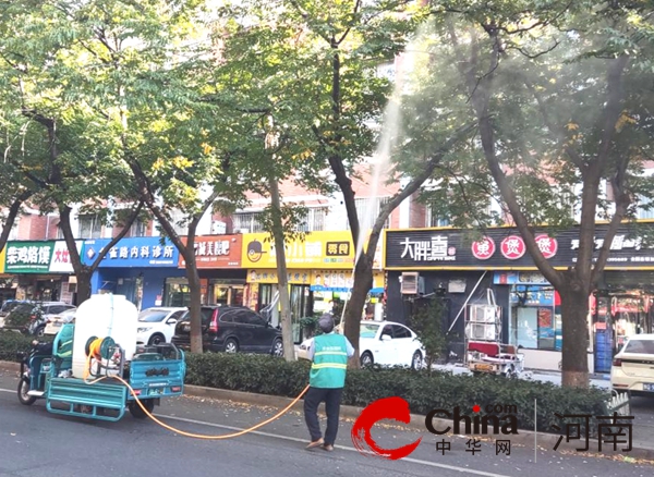 驻马店开发区城市管理局：树木虫害惹民忧 接诉即办解决快