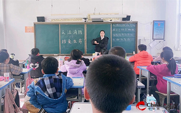 ​西平县权寨小店小学开展119消防宣传月系列活动