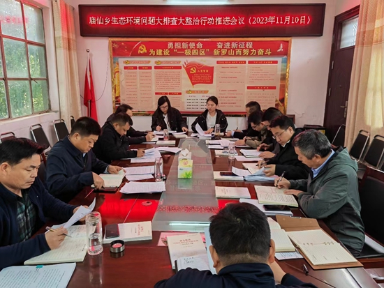 ​罗山县庙仙乡：靶向发力整治生态环境问题