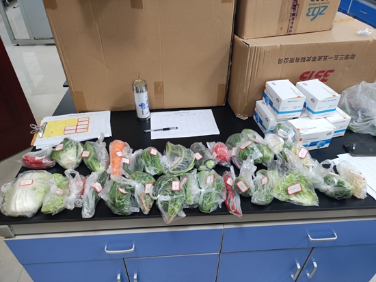 ​商城县市场监督管理局：食品快检进菜场 让群众吃得放心