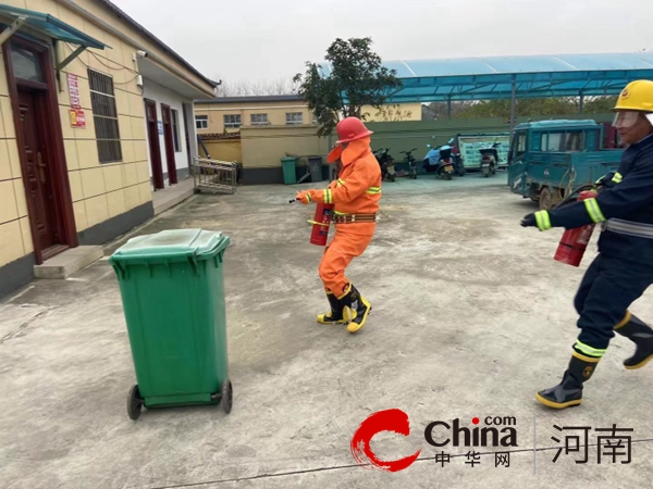 泌阳县花园街道：开展消防月进社区活动氛围浓