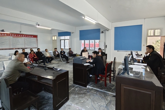 ​息县法院：代表委员进法庭 倾听“法言法语”