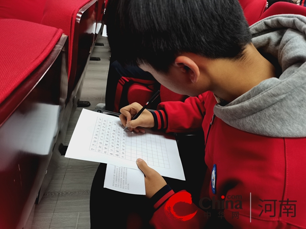  以字育德 以字启智——驻马店市第十中学教育集团举办硬笔书法比赛 