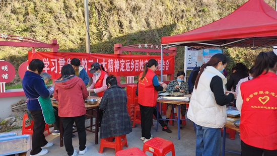 ​罗山县定远乡：小小孝善饺子宴 浓浓乡风大文明