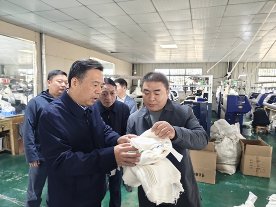 河南交投集团党委书记、董事长付磊一行到固始县郭陆滩镇桥口村开展调研慰问活动