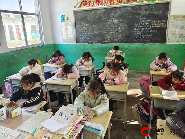 ​西平县重渠汪庄小学举行口算比赛