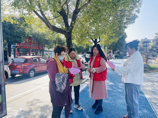 环球速看：​商城县妇联开展反对家庭暴力宣传活动