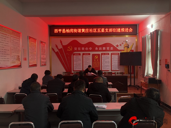 全球微动态丨​西平县柏苑街道开展11月份主题党日活动