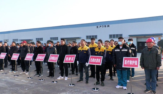 淮滨县组织开展11月份“全市安全日”应急救援演练活动