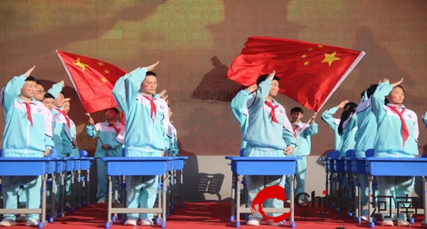 律动课桌舞 飞扬绽青春——驻马店市第四中学举行2023年课桌舞活动