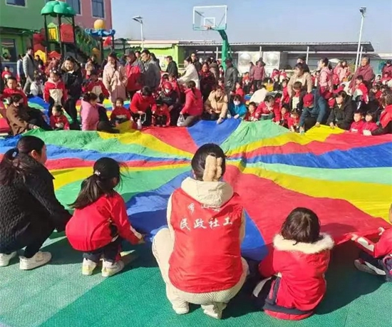 ​罗山县庙仙乡：“亲子”活动悦童心伴成长