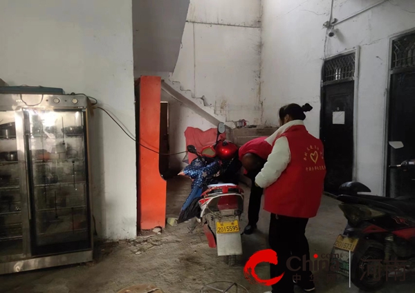 驻马店经济开发区开源办事处刁庄村开展冬季房屋安全隐患排查整治工作