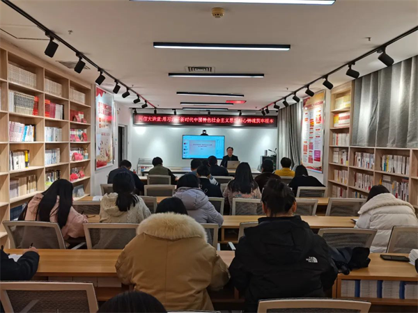 商丘市委网信办江涛作主题教育专题党课