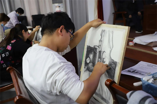 2023年商丘市艺术教师专业技能大赛在商丘市实验中学成功举行