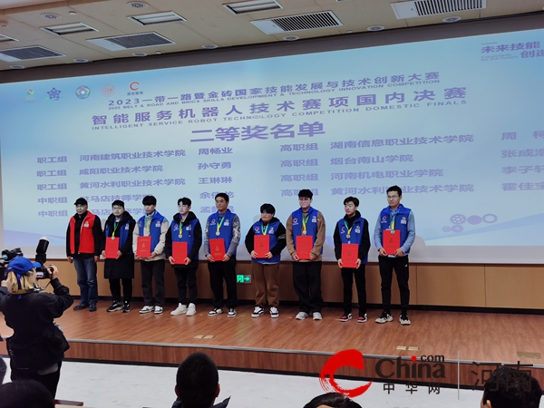 驻马店技师学院在“2023一带一路暨金砖国家技能发展与技术创新大赛”再创佳绩