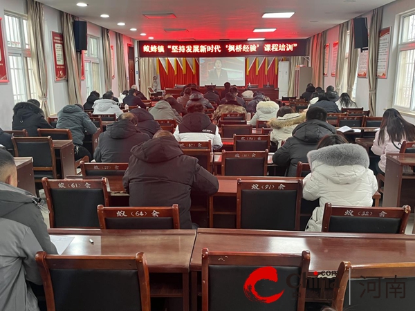 【世界独家】驻马店市驿城区蚁蜂镇：学习“枫桥经验” 寓学于行促提升