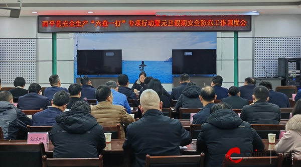 ​西平县召开安全生产“六查一打”专项行动暨元旦假期安全防范工作会议
