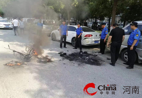 【当前热闻】驻马店开发区城市管理局金山中队变身“救火卫士” 保障生命财产安全