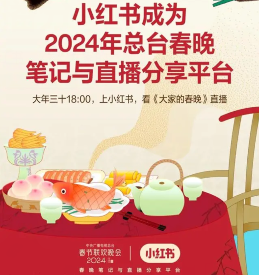 2024央视龙年春晚合作小红书京东 主持阵容确定