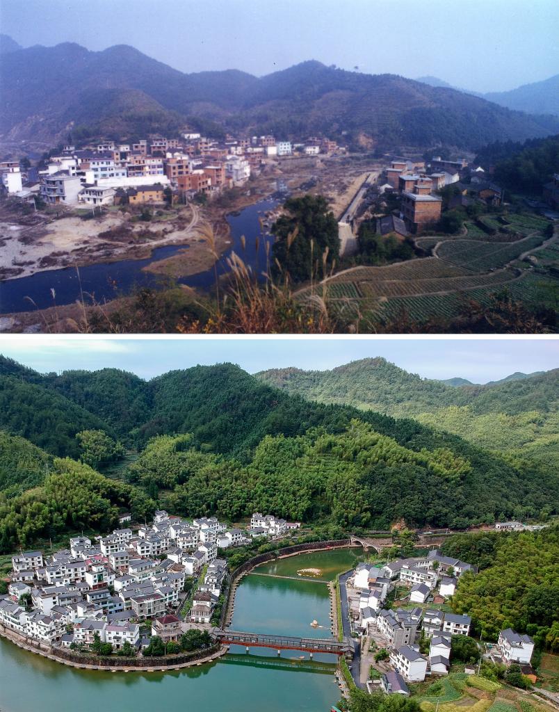 一图胜千言：对比图展现“千万工程”引领浙江山乡巨变|世界速递
